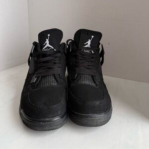 Air Jordan 4 Black Cat 2020 size 10 CT 8527-001 All Black Retro